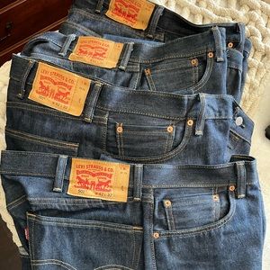 2 pairs of Levi 501 size 42 x 32.